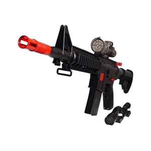 تفنگ اسباب بازی تیر فومی و تیر ژله ای مدل M16 -اسباب بازی